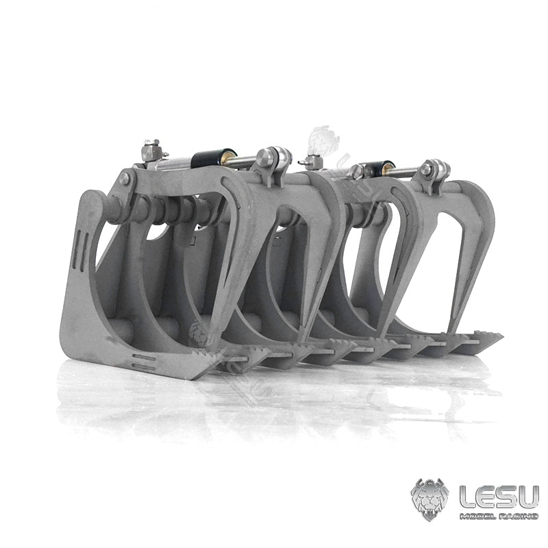 LESU 1/14 Engineering Hydraulic Model Bobcat Loader Upgraded with Hydraulic Gripper