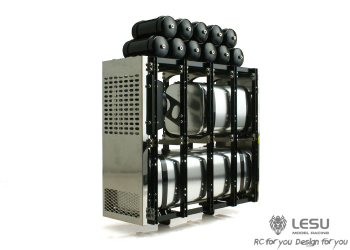 LESU 1/14 Tamiya heavy tractor truck simulation model truck equipment rack G-6057 accessories modification model