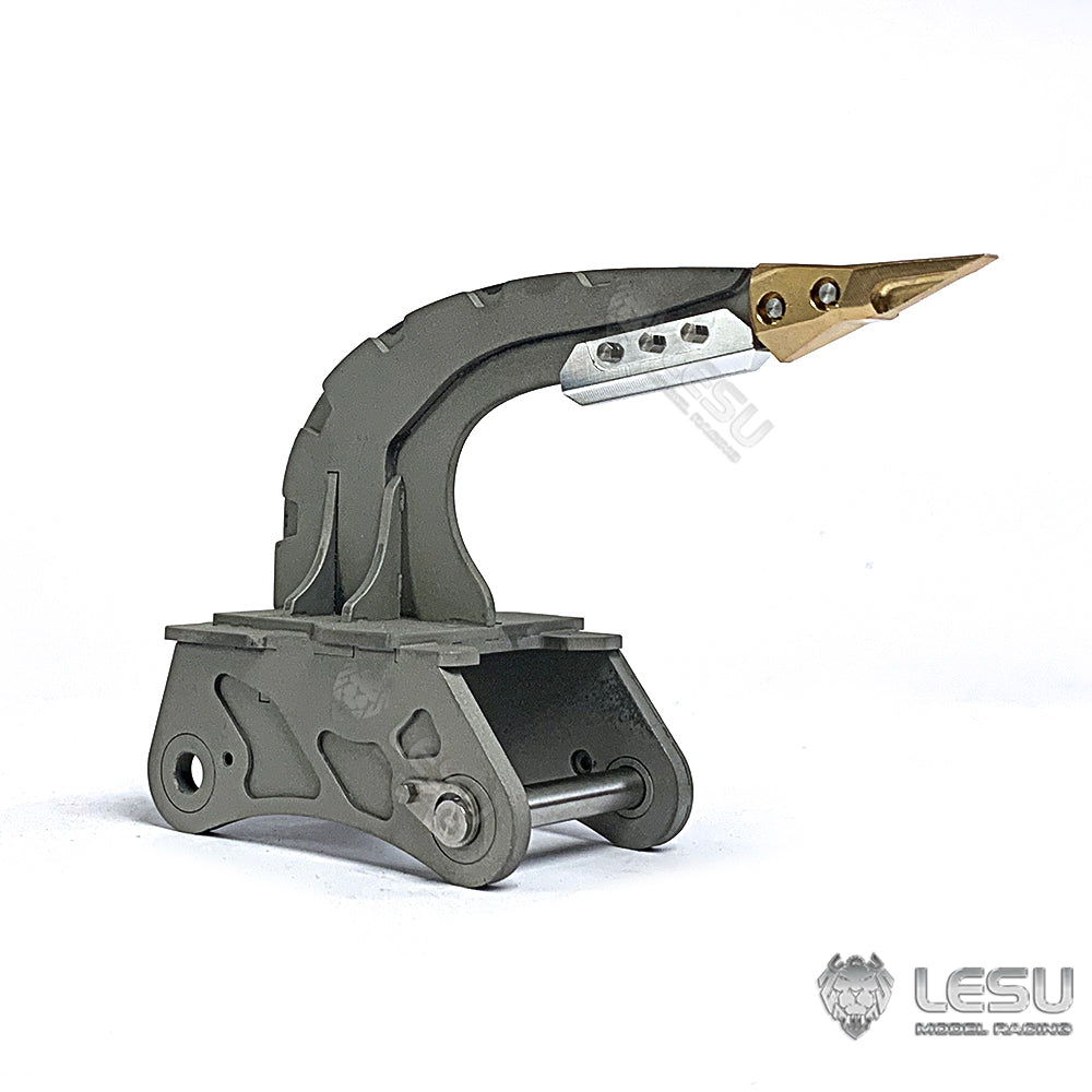 LESU 1/14 Engineering Machinery Model Excavator ET35 Modified Quick Release Curved Blade Ripper Attachment