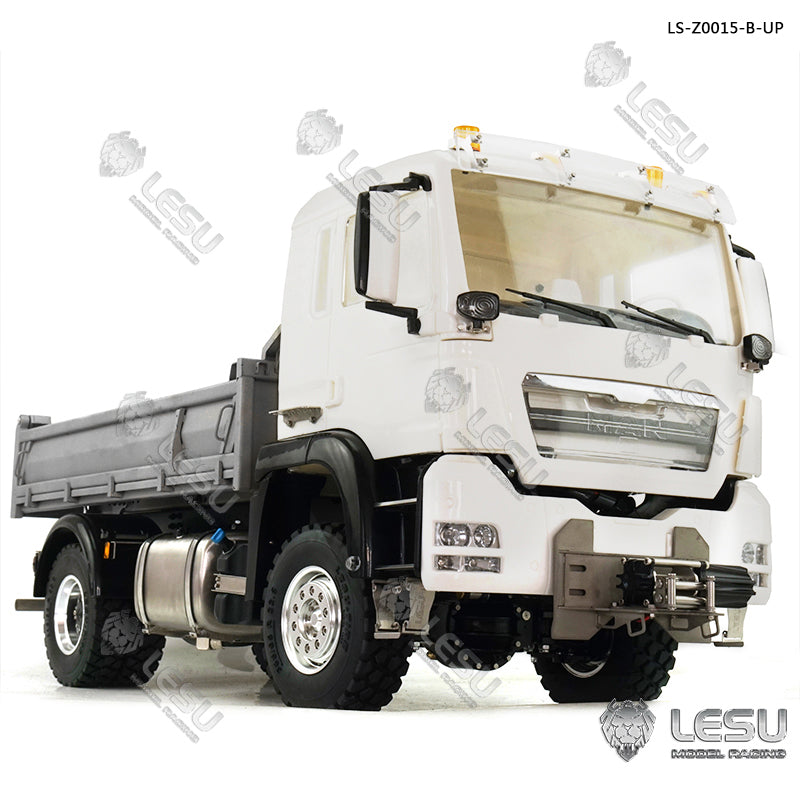 LESU 1/14 Tamiya Truck Model Toy Full Drive 4X4 High Torque Dump Toy