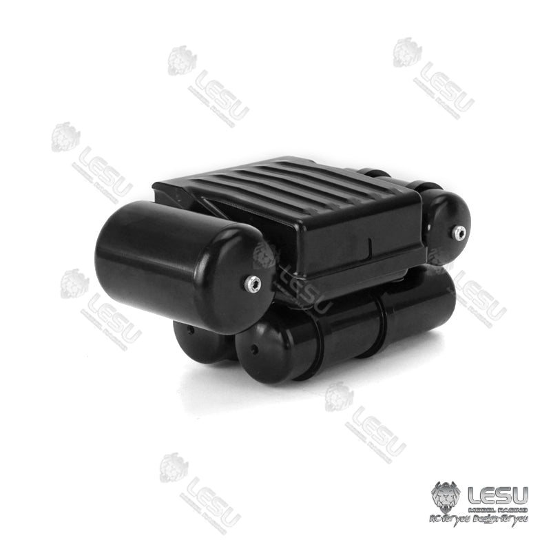 1/14 Truck Tamiya Tractor G-6011 Battery Box Gas Tank Truck Remote Control Model Toy DIY Model LESU