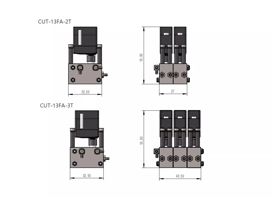 CUT-13FA Hydraulic Model Multi-way Reversing Valve 2-7 Way Multi-way Valve Hydraulic Engineering Model