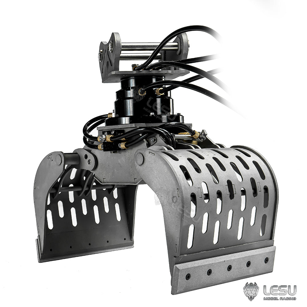 LESU 1/14 Engineering Hydraulic Excavator CAT 374F Modified Quick Change Hydraulic Mechanical Claw Attachment