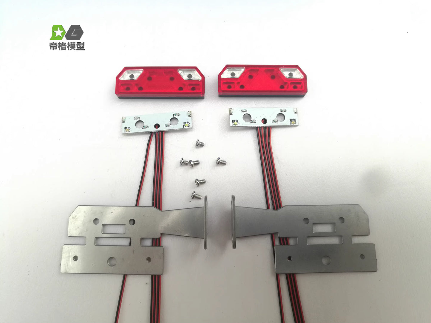 DG RC Dump Truck/Tractor Unit Tamiya MAN 620 1851 3363 56360 Metal Tail Light