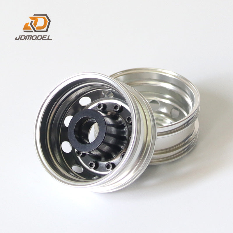 JDM-6 1:14 tractor wheel hub metal drum front narrow wheel hub