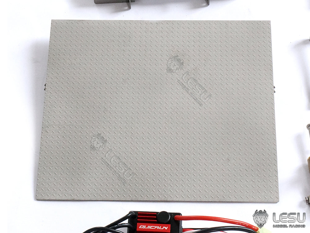LESU 1/14 Tamiya Truck Toy Model Container DIY Modified Hydraulic Metal Tail Plate Two-way Reversing Valve LS-20161103