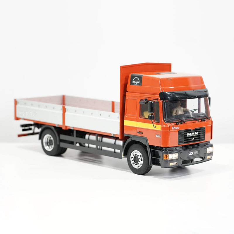 JXmodel 1/14 Tamiya MAN F2000 Cab with Aluminum Alloy Opening Doors and Front Panel 4X2 Truck RTR Version