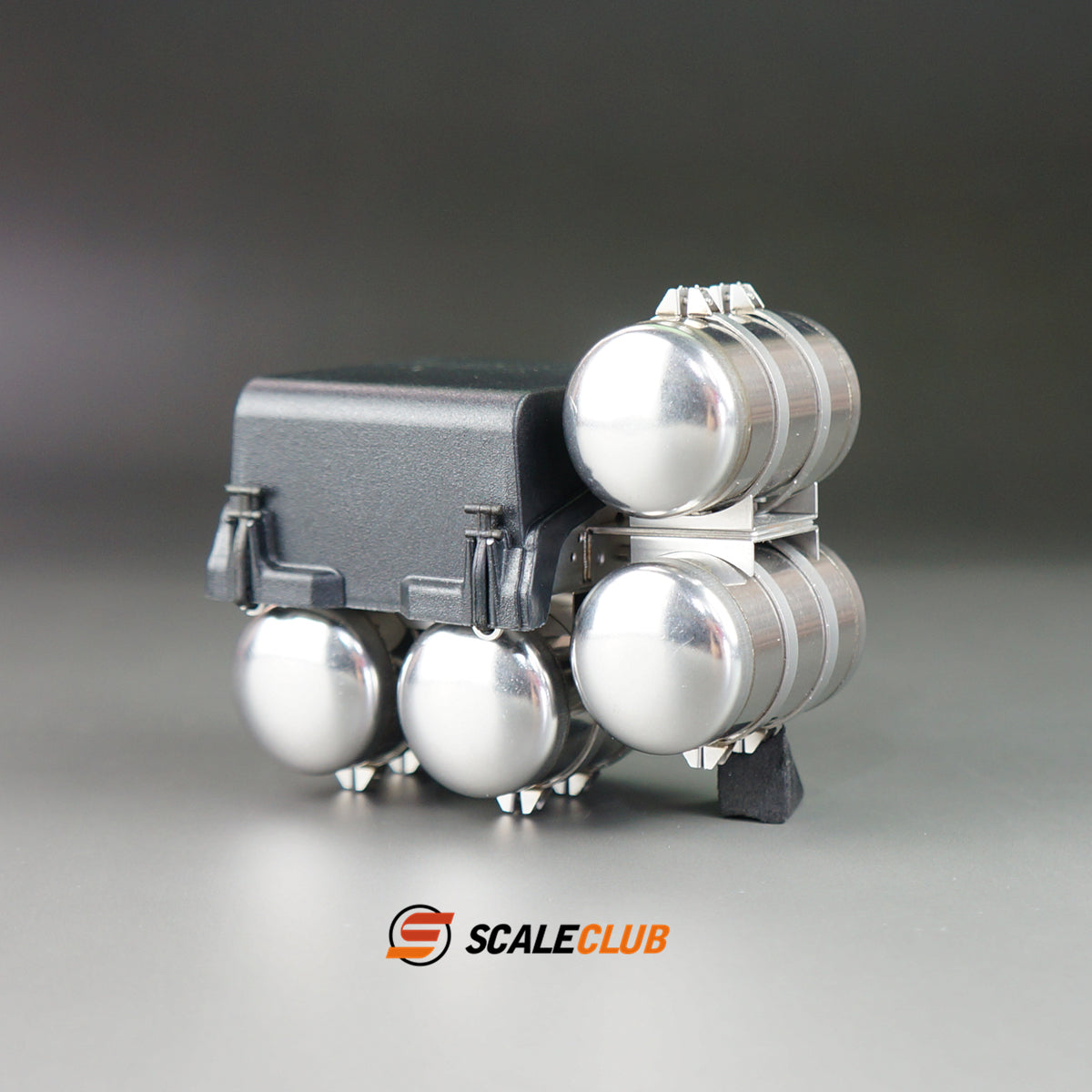 Scaleclub Tamiya 1/14 truck tractor Scania upgraded metal battery box gas tank four gas tanks