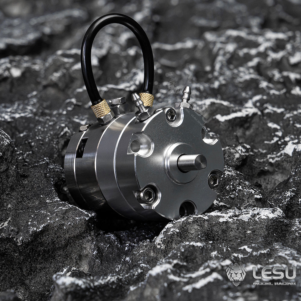 LESU 1/14 construction machinery model excavator all-metal hydraulic turntable oil slip ring