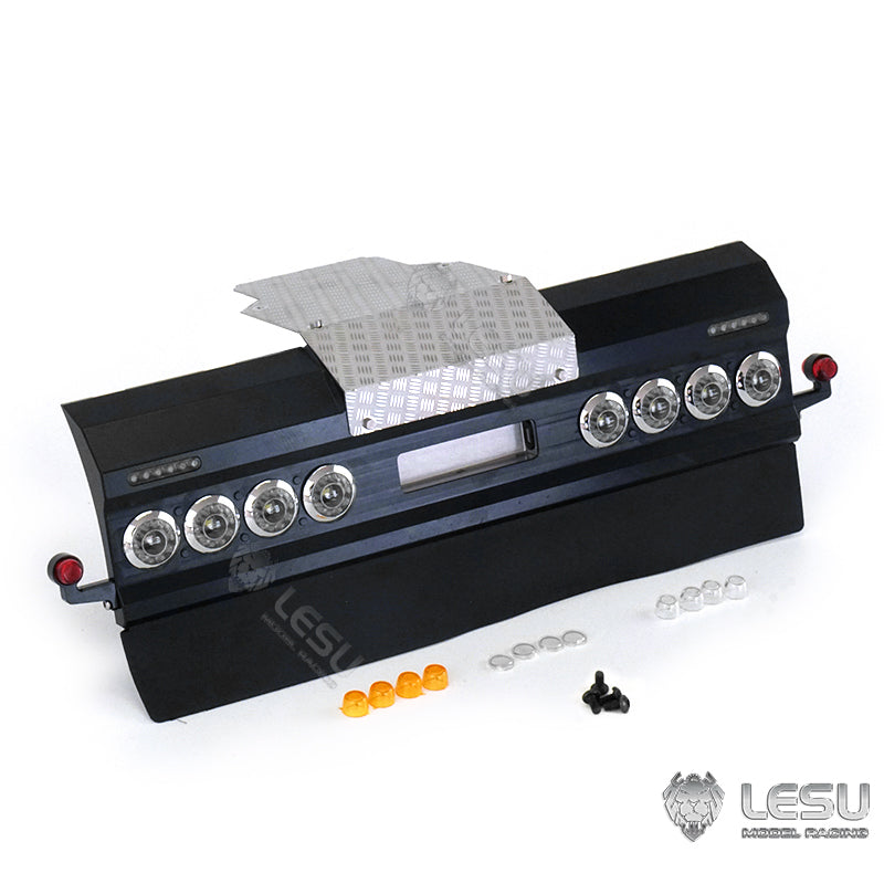 1/14 remote control model metal toy tractor airbag suspension tail beam taillight S-1276-B modified accessories LESU