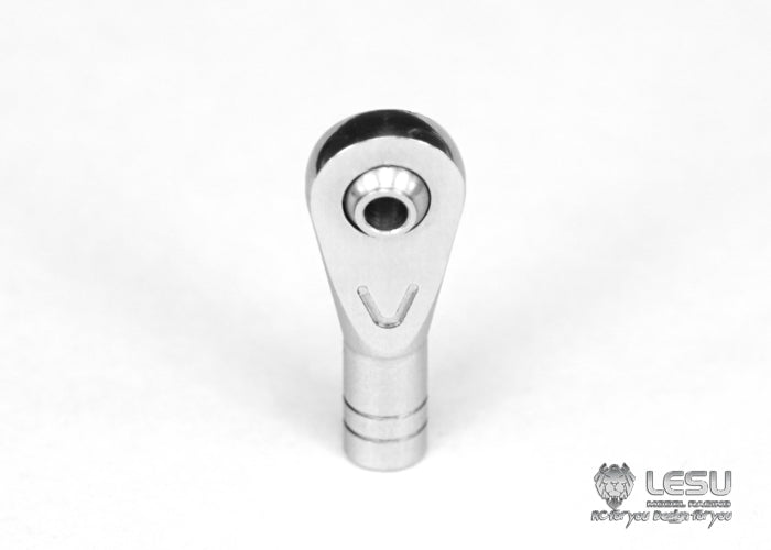 Simulation laser stainless steel M2 ball joint bearing fisheye 1/14 Tamiya tractor RC climbing car model LESU
