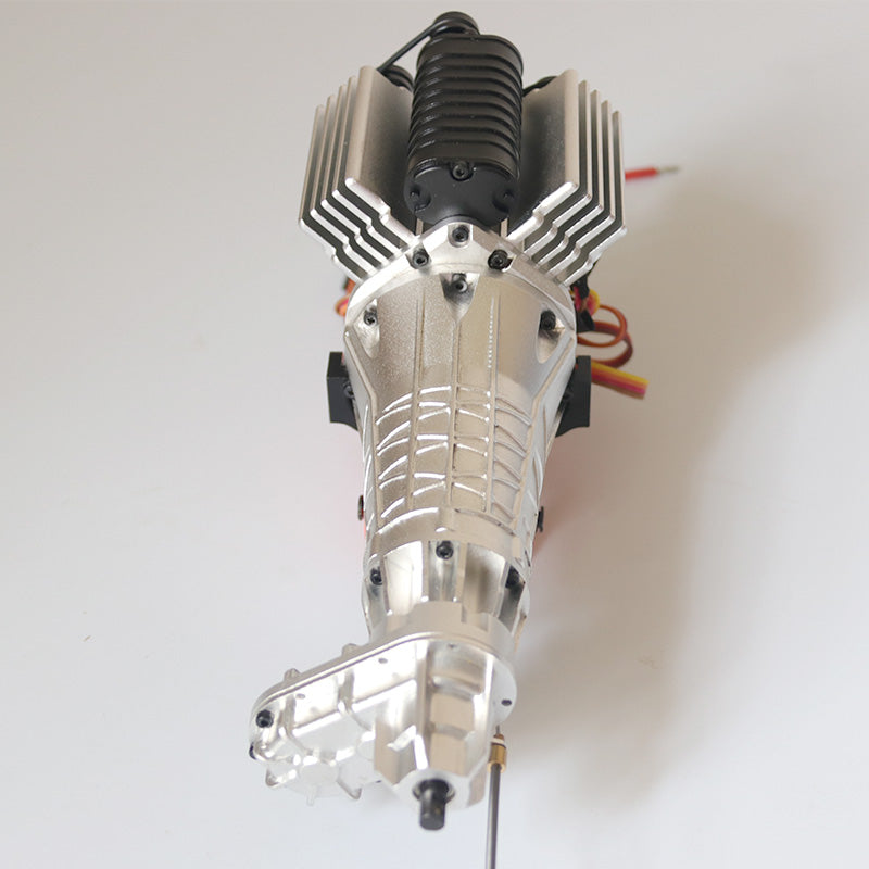 JDMODEL JDM-138 simulation engine gearbox, suitable for RC simulation climbing 1:10 pickup truck model