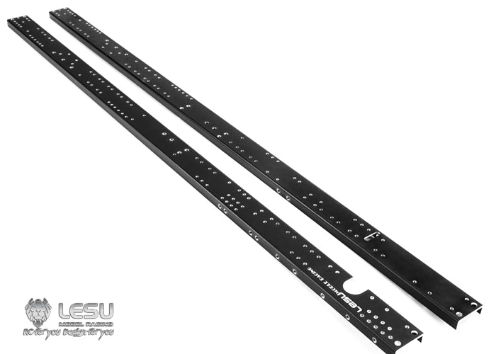 LESU 1/14 Tamiya dump truck DIY remote control model accessories modified beam finished dump truck 6X6 beam L-104
