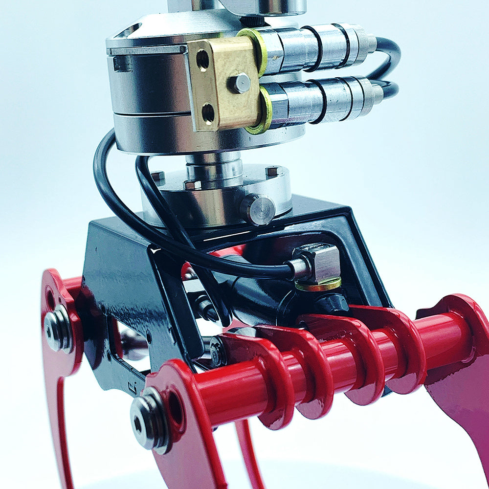 CUT- YYZ-01 Small Rotating Hydraulic Grip High-end Hydraulic Model Metal Attachment
