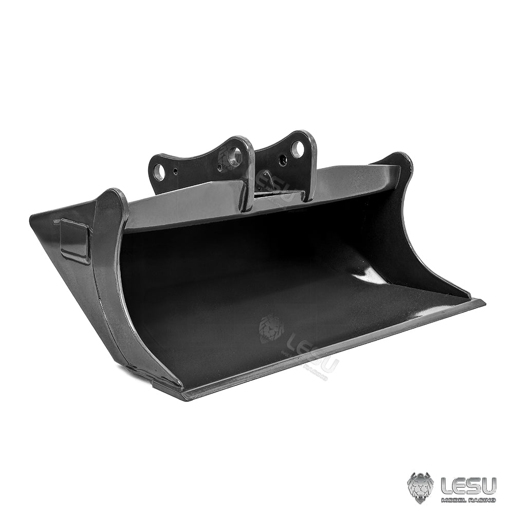 LESU 1/14 Hydraulic Excavator Wide Bucket Toothless Bucket AT-C0069 Sheet Metal Process Simulation Model Accessories