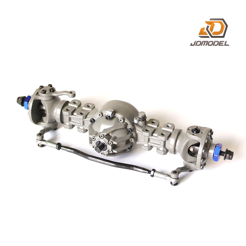 JDMODEL 1/14 Tractor Truck Dump Truck Locking Metal Front Axle JDM-86