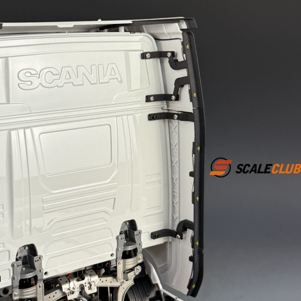 SCALECLUB 1/14 Scania 770S Upgraded Euro Truck Rear Spoiler with Lights Small Spoiler Lights