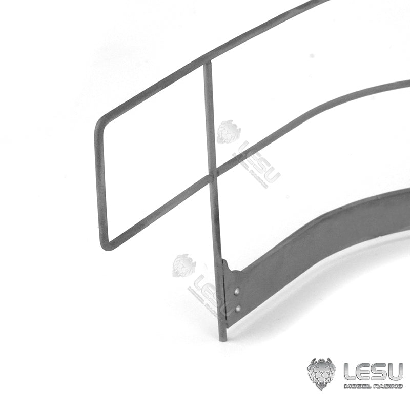 LESU 1/14 engineering excavator model toy short tail ET26 cab metal guardrail DIY modification parts
