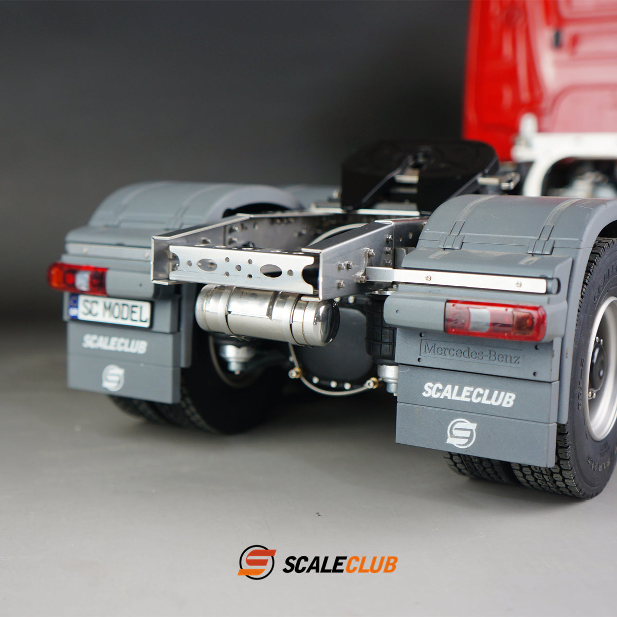 scaleclub 1/14 Tamiya Mercedes Benz 3363 Upgrade 6X6 6X4 Full Metal Chassis