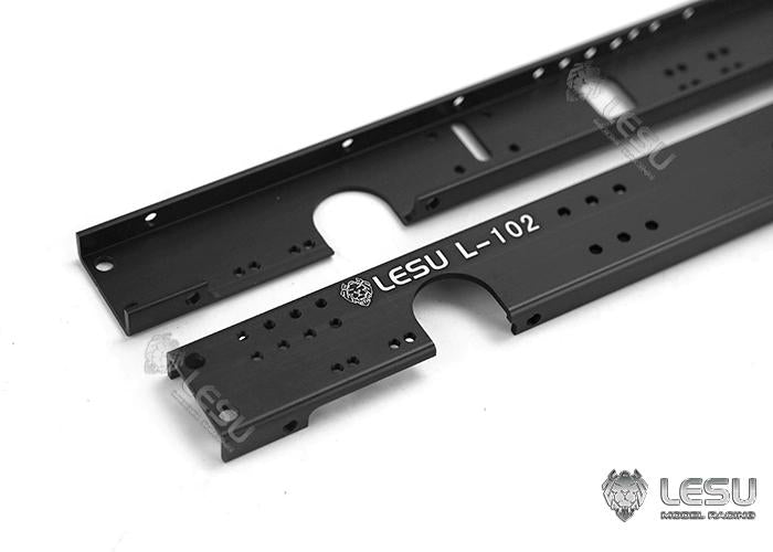 LESU 1/14 Tamiya tractor truck 6X4 remote control model toy finished car Tamiya original hole beam L-102
