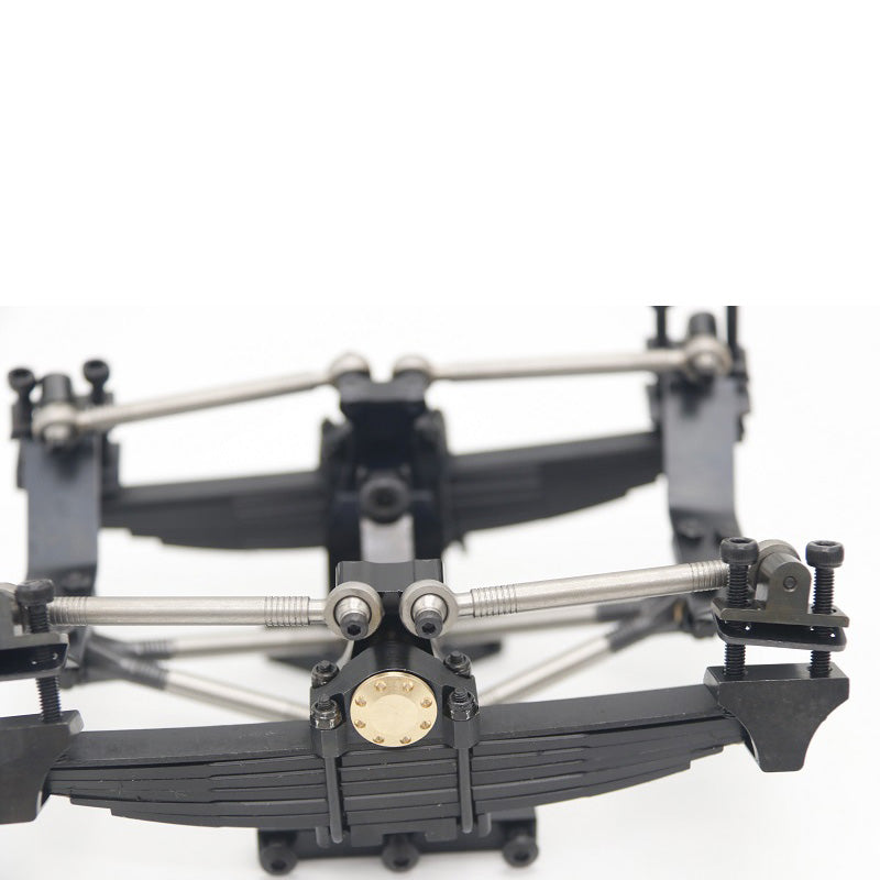 JDMODEL JDM-11F 1/14 trailer head metal rear suspension, the original bridge can be upgraded with the trailer head suspension
