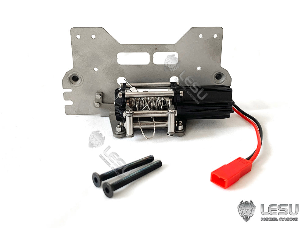 1/14 Truck Model Toy Tamiya 1851 Tractor Shell Coupler Winch Decoration Modification LESU