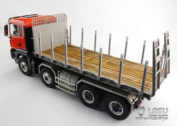 LESU 1/14 Tamiya Truck Simulation Truck Model Roll-on/Roll-off Fully Unloaded Hydraulic Drag Plate LS-20160901-G