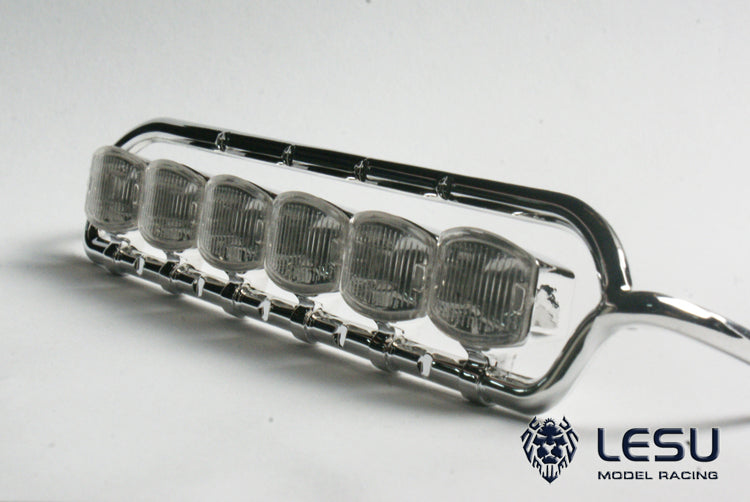 LESU ABS electroplating roof spotlight D-4003 for Tamiya 1851 3363 1/14 RC tractor truck model toy upgrade modification parts