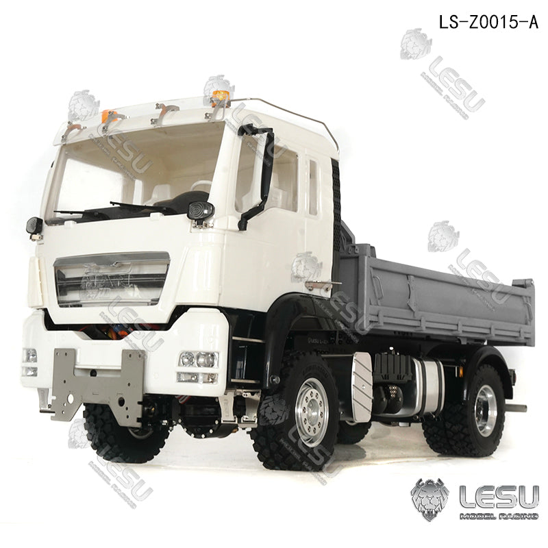 LESU 1/14 Tamiya Truck Model Toy Full Drive 4X4 High Torque Dump Toy