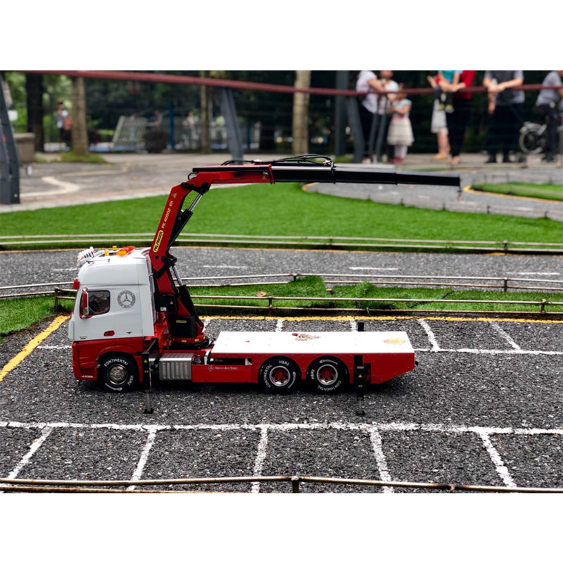 JX Model PK40002EH Truck-Mounted Crane for Tamiya 1/14 RC Hydraulic Construction Machinery Towing Truck Model Upgrade Parts