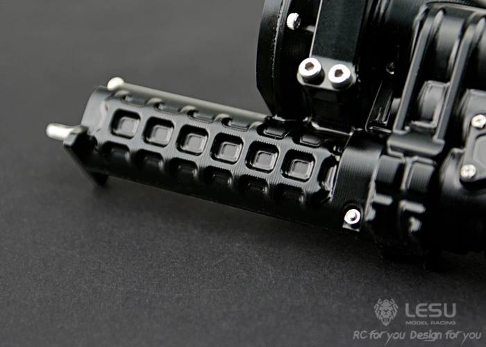 LESU 1/14 Tamiya tractor truck three-speed gearbox F-5015 high torque gearbox original installation model