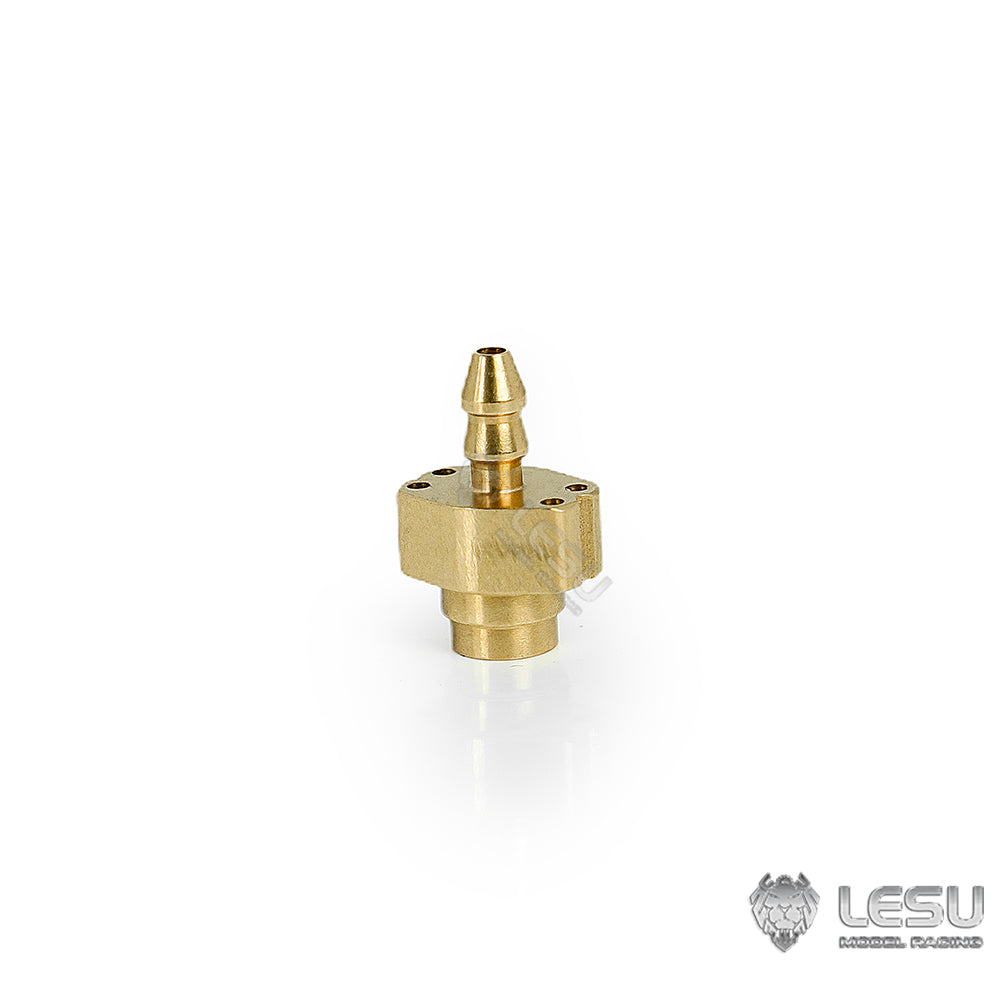 Hydraulic model modified copper tube welding oil nozzle welding outer diameter 3 copper tube connected to outer diameter 3 inner diameter 2 nylon tube