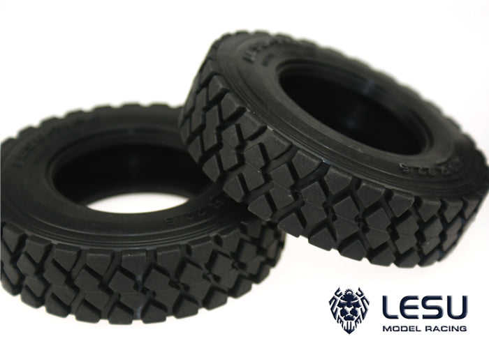 1/14 truck Tamiya tractor gravel tire skin mud dump truck 85MM diameter tire LESU model
