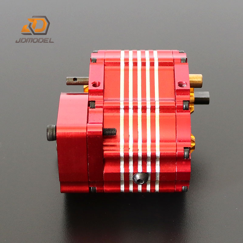 JDMODELJDM-72 1:64 reduction ratio 1:14 tractor two-speed planetary gearbox dump mud climbing gearbox