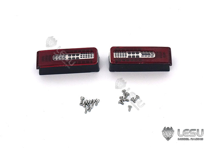 1/14 Truck Model Tail Light S-1269-C Tractor Wooden Truck Flatbed Truck DIY Modified LESU