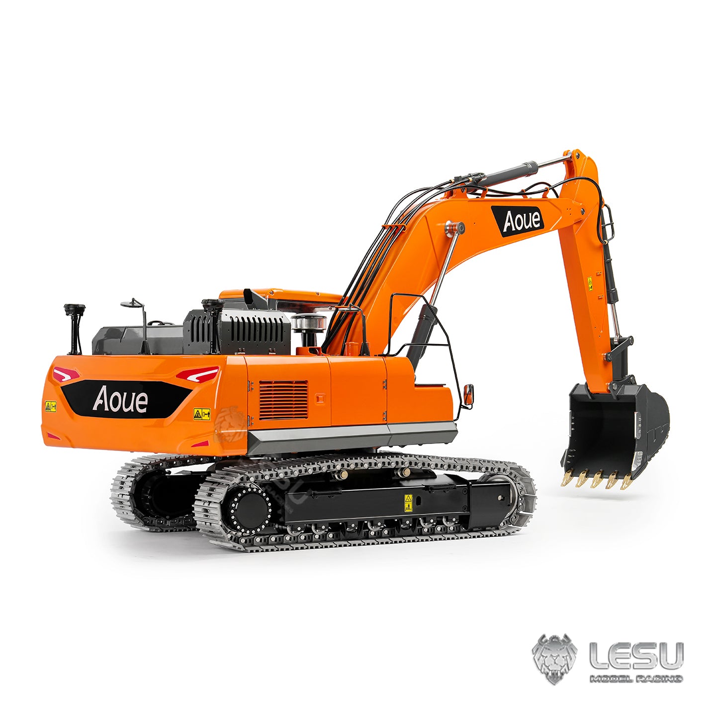 LESU 1/14 RC Model Excavator Aoue-350LC Full Metal Two-Section Boom Hydraulic 3-Way Valve BA-B0013