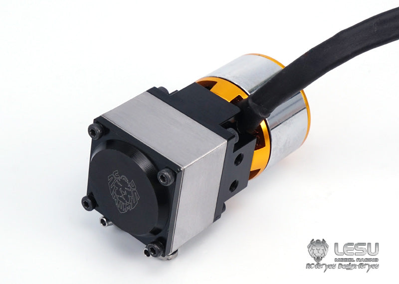 LESU hydraulic machinery model accessories YZ0001-B hydraulic pump simulation oil pump dump truck engineering car model