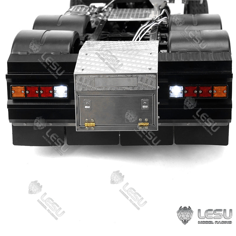 1/14 truck truck model toy FH16 tail beam tail light tool box set S-1278 Tamiya tractor LESU