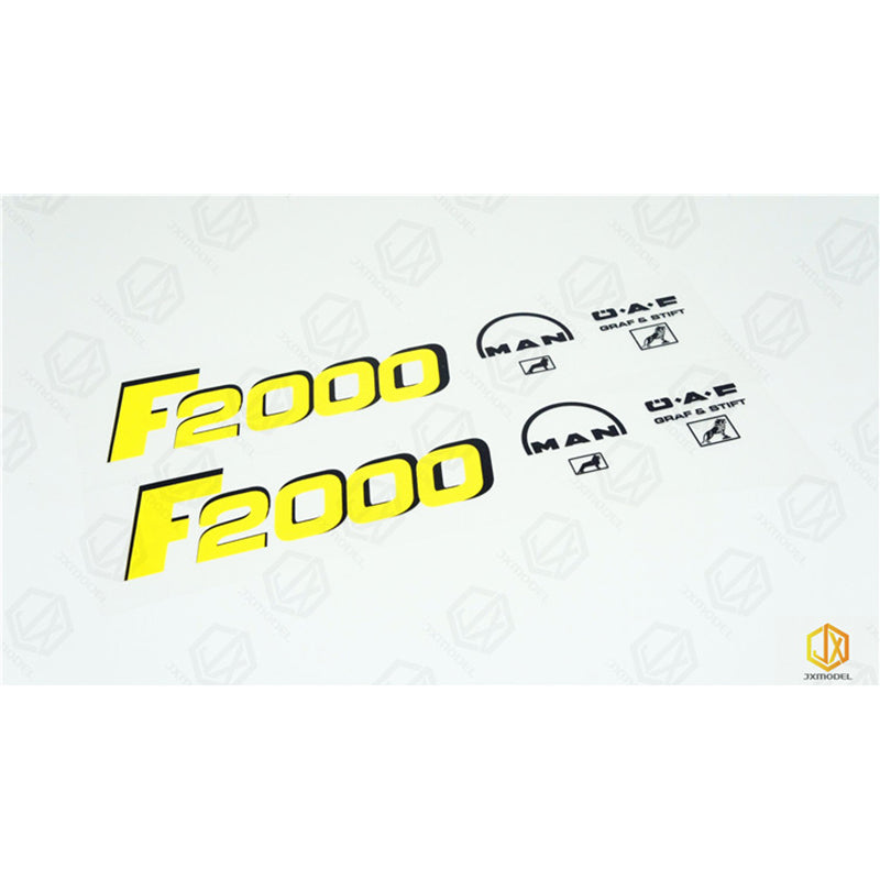JX Model full trailer box, aluminum frame, and tarpaulin kit for 1/14 F2000 RC flatbed truck model toy