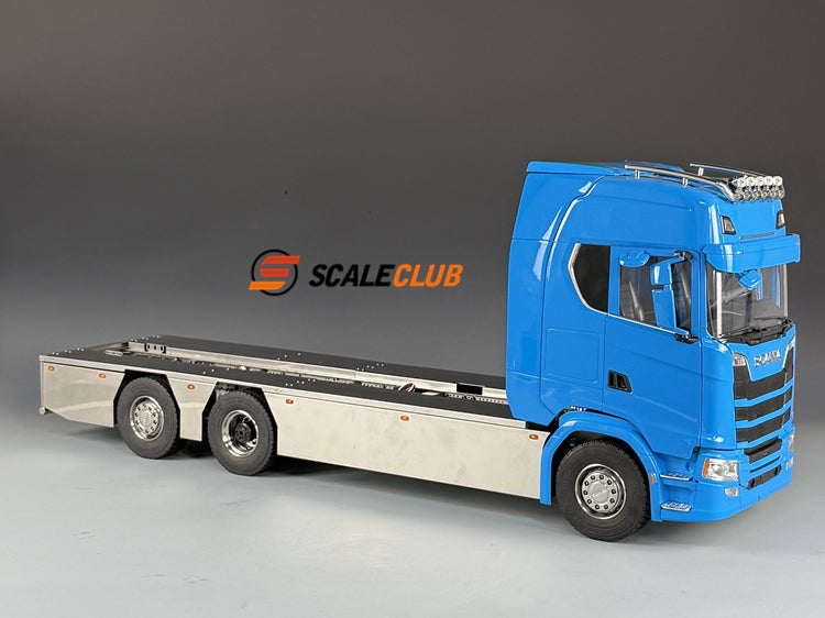 SCALECLUB 1/14 Scania 770S 3-axle full metal chassis European truck style