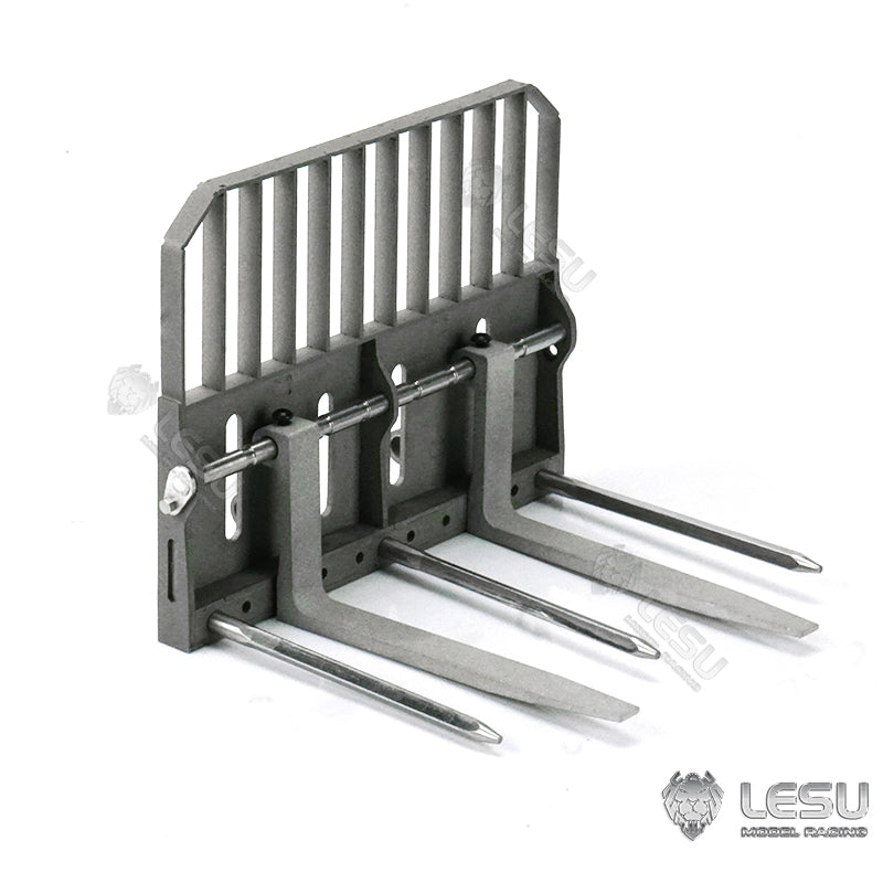 LESU 1/14 Engineering Hydraulic Model Bobcat Loader Upgrade Equipment Fork