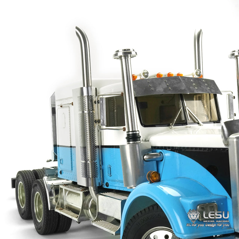 1/14 American truck simulation chimney exhaust pipe GW-K018 Tamiya King tractor Optimus Prime model LESU