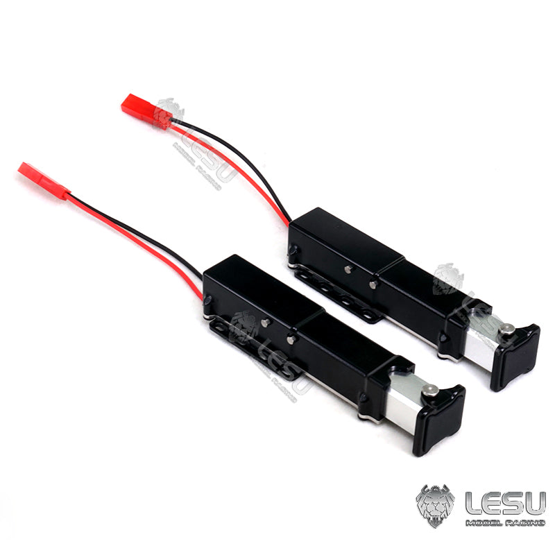 LESU 1/14 semi-trailer model trailer lift metal electric bracket foot LS-A0006