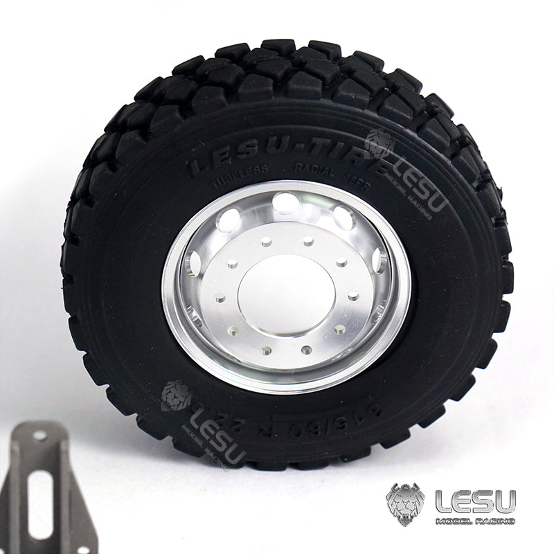 LESU 1/14 Tamiya dump truck simulation model engineering truck bucket installation spare tire rack DIY modified accessories