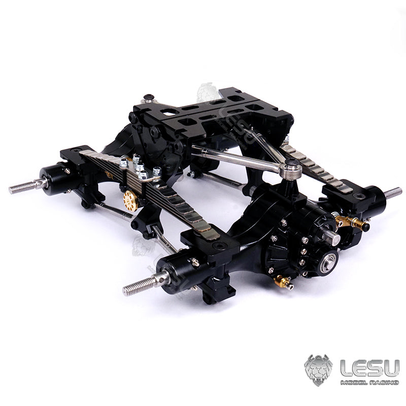1/14 Truck rear suspension assembly X-8002 Tamiya tractor original hole RC modified mud truck model LESU