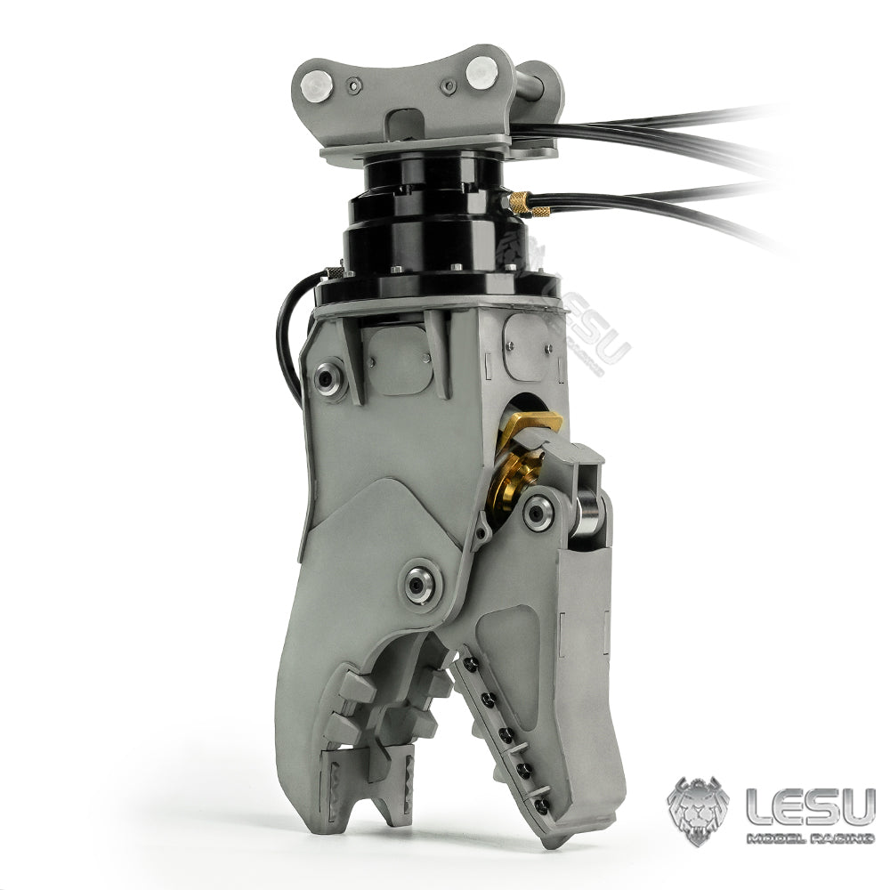 LESU 1/14 simulation hydraulic excavator PC360, wheel excavator, small short tail modified quick change Hydraulic Clamp accessories