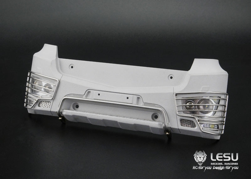 LESU 1/14 Truck Metal Chin Bumper AROCS 3363 3348 Mud Truck Shell RC Accessories