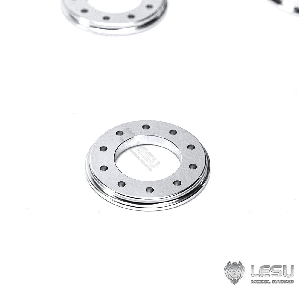1/14 truck model toy aluminum alloy simulation front wheel hub W-2018-C modified Tamiya accessories LESU