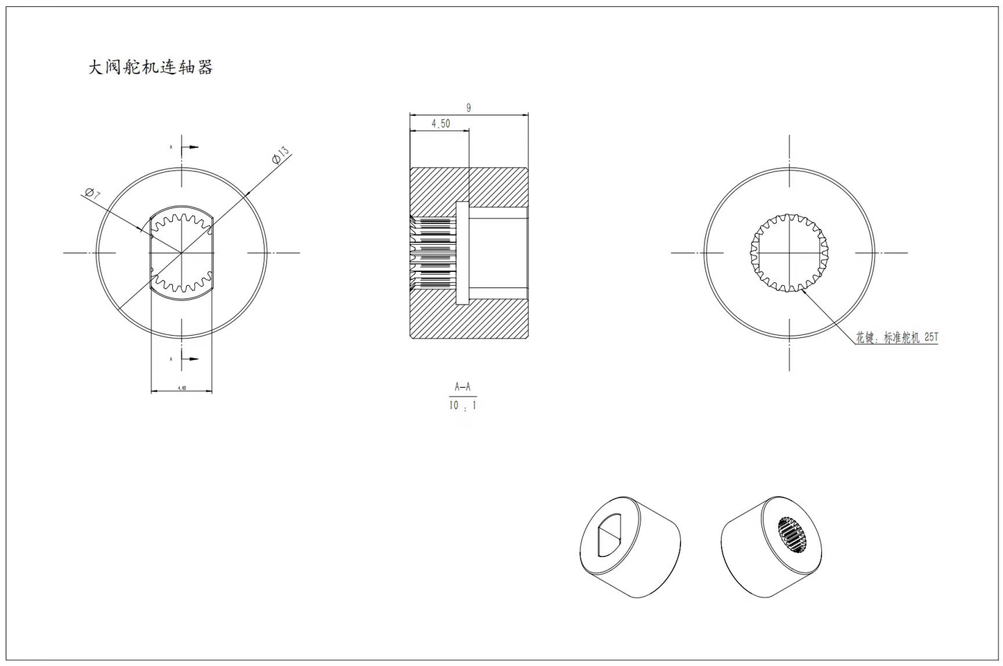 CUT- DJLZQ Servo Coupling