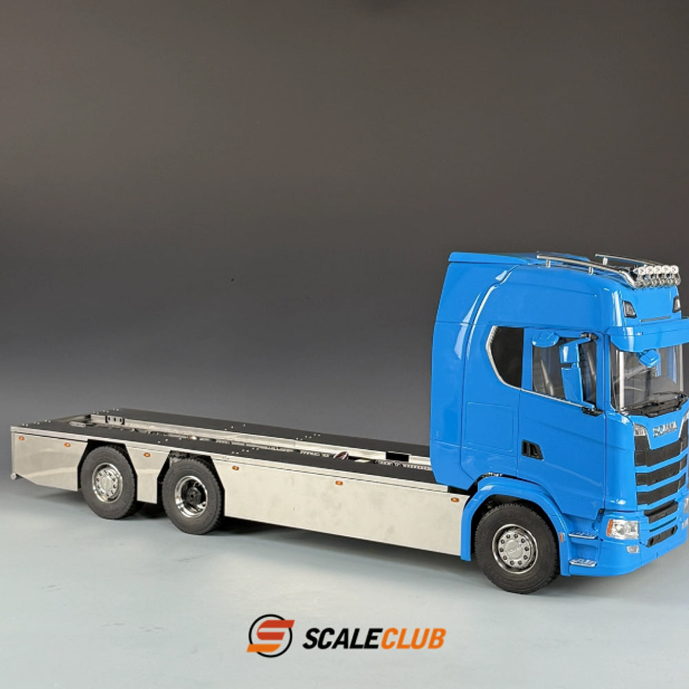SCALECLUB 1/14 Scania 770S 3-axle full metal chassis European truck style
